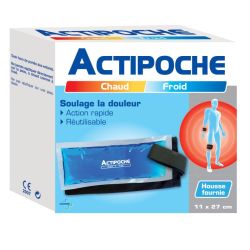 Actipoche 11*27cm Moyen Format - Compresses Chaudes et Froides Réutilisables