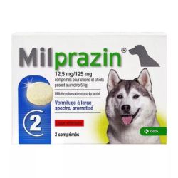 Milprazin 12,5Mg/125Mg Chien Cpr 2