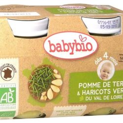 BABYBIO Alim Inf Pdt Haricots Verts 2P/130G