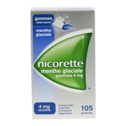 Nicorette 4Mg Gom Ment Glac S/S105