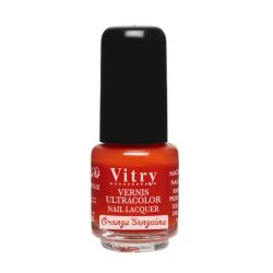 Vitry Mini Vernis Orange Sang 4Ml