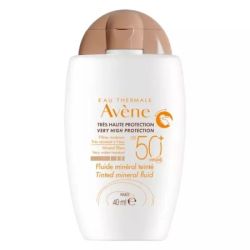 Avene Solaire SPF50+ Fluide Minéral Teinté 40ml