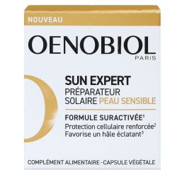 Sun Expert préparateur solaire peau sensible 30 capsules
