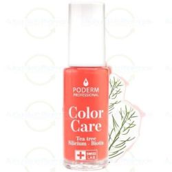 Poderm Color Care Vernis Rouge Corail 8ml