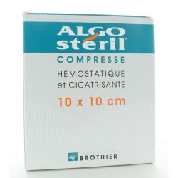 Algosteril Compresse 5x5cm (10 unités) - Compresses Stériles pour Soins des Plaies
