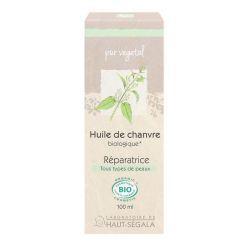 Huile de chanvre bio Pur Vegetal 100ml