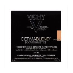 Vichy Dermablend Cov Pdr Teint Comp N°45 9,5G