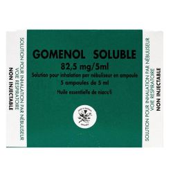 Gomenol Soluble 82,5Mg/5Ml Amp 5