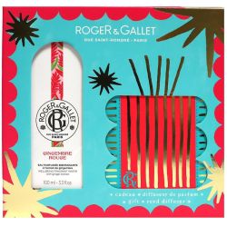 Rg Coffret Gingembre Rouge 100Ml + Diffuseur