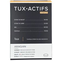 Aragan Tuxactifs Pastilles 20