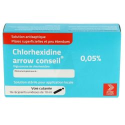 Chlorhex Arrw Co 0,05% 16 Unidose 10Ml