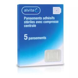 Pansement Alvita Ad/Ster Compr9X15Cm