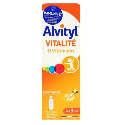 Vitalité 11 vitamines solution multivitaminée 150ml