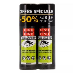 Cinq/Cinq Zone Tempere Spr 100Mlx2