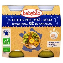 Babybio Alim Inf Nuit P Pois Maïs 2/200G