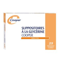 Glycerine Sup Ad Cooper 25