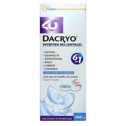 Dacryolens Entretien Lentille360Ml