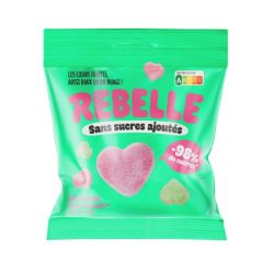 Rebelle Bonbon Coeur Fruit S/S 50G