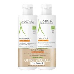A-Derma Exomega Cont Gel Mous2X500