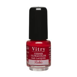 Vitry Mini Vernis Rubis 4Ml