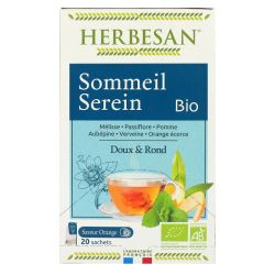 Herbesan Infus Bio Tis Sommeil Serein 20Sach