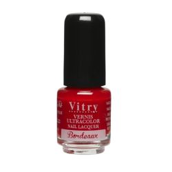 Vitry Mini Vernis Bordeaux 4 Ml