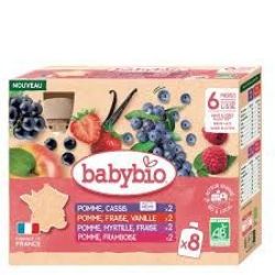Babybio Multiparfums Fruits Rouge 6M+