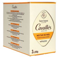 Cavailles Sav Surg Miel 200Gx3