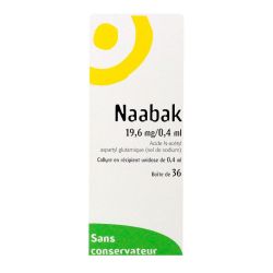 Naabak 19,6Mg/0,4Ml Col Unidose 36