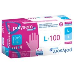 Polysem Gant Vinyle Taille L X100