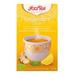 Yogi Tea Gingembre Citron Sach 17