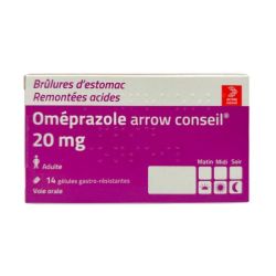 Omeprazole 20Mg Arrow Cons Gel 14