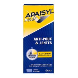 Apaisyl Poux Sh + Peigne 100Ml