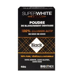 Superwhite Pdr Charb Black Ed 40G