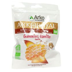 ArkoRoyal gelée royale miel Famille bio 60 gummies