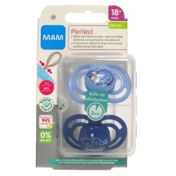 Sucet Mam Perfect 18M+ Decor X 2