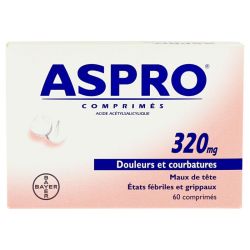 Aspro 320Mg Cpr 60