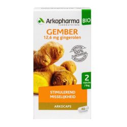 Arkogelules Gingembre Bio Gél Fl/40