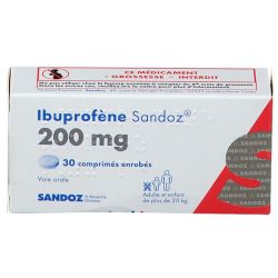 Ibuprofene 200Mg Sandoz Cpr 30