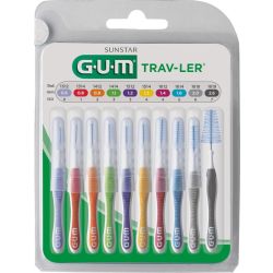 Gum Travler Brosset M/Pack 10 1699