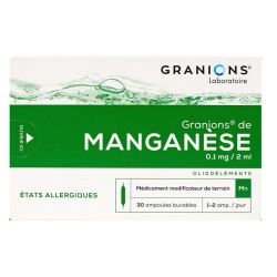 Granions Manganese Amp Buv 2Ml 30