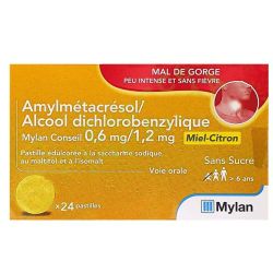 Amylmétacrésol /Alc Dichlorob Myl Cons Past24