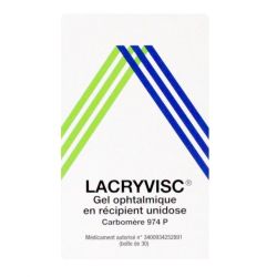 Lacryvisc Gel Opht Unidose 30
