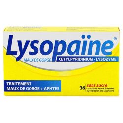 Lysopaine Cetyl Cpr Sucer S/S18X2