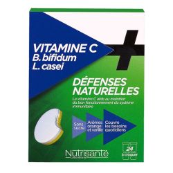 Nutrisante Vit C + Probiot Cpr 24