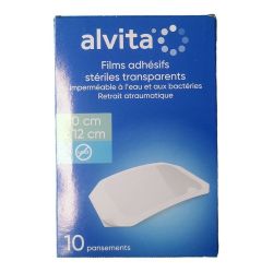 Alvita Pans Adh Transp 10X12Cm10