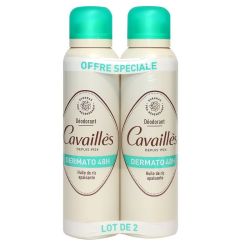 Cavailles Deo Derma 48H Spr150Mlx2