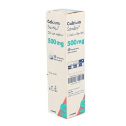 Calcium 500Mg Sandoz Cpr Effer 20
