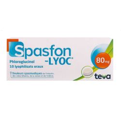 Spasfon Lyoc 80Mg Lyophilisat 10