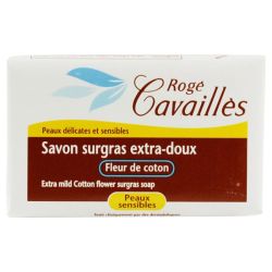 Cavailles Savon Surgras Fleur de Coton 150G